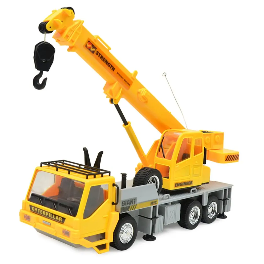  Children Gift Remote Control Crane Hobby Kid Lift Construction Engineering Car Model Machinery Towe
