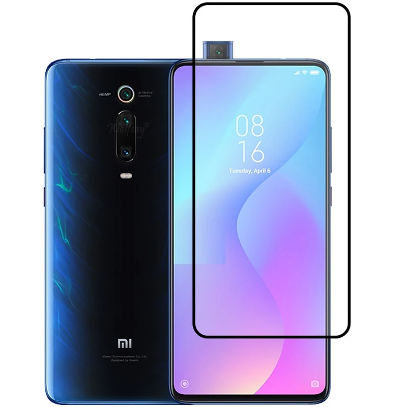 Vetro Temperato 6D Full Cover Per Xiaomi Poco X3 F2 Pro Redmi 9 K30 Ultra Glass Per Mi 10T 9T Redmi Note 9 8 Pro Max 8 8T 9S
