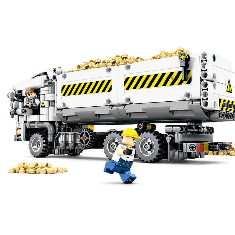 Yeshin 701704 Technic Car Toys The Technic Truck набор строительных блоков Кирпичи сборка строительная машина игрушки детские рождественские подарки