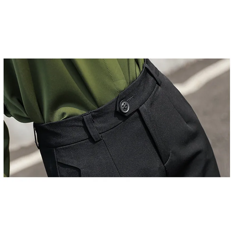 JUJULAND брюки женские новые капри до щиколотки женские леггинсы Pantalon Femme рабочая одежда с высокой талией эластичные повседневные женские 9082