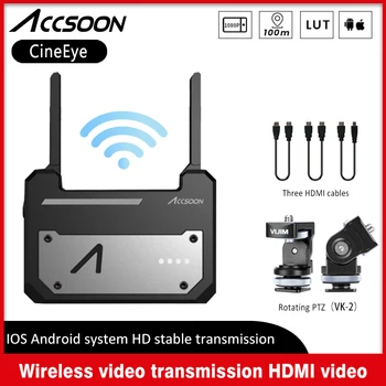 

Accsoon CineEye 5G 1080P Wireless Mini HDMI Transmission Device Video Transmitter For IOS iPhone iPad Andriod Phone IOS DSLRS