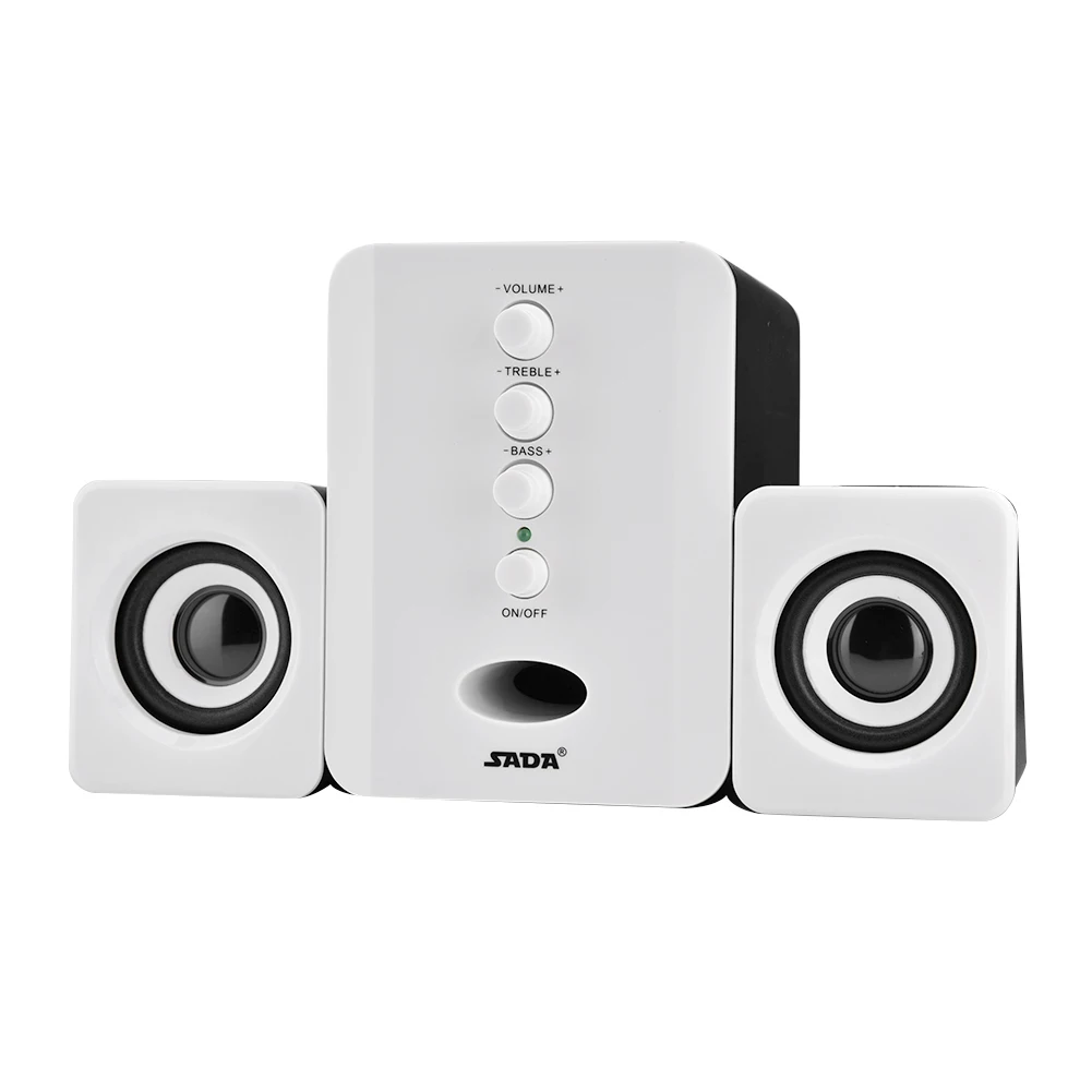 SOONHUA мини-динамик бас-музыка сабвуфер USB 2,1 проводной комбинированный динамик s для SADA боковой динамик для ноутбука ПК