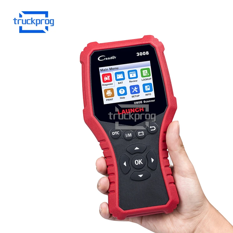 Launch OBD2 считыватель кодов CR3008 автомобильный диагностический сканер 3008 чтение DTC батарея тестовое устройство автодиагностики онлайн бесплатное обновление