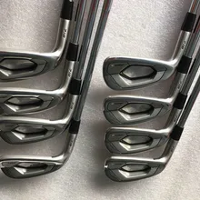 Левосторонние AP3 Утюги AP3 718 Гольф железные клюшки для гольфа 3-9Pw R/S гибкий вал с крышкой головки DHL