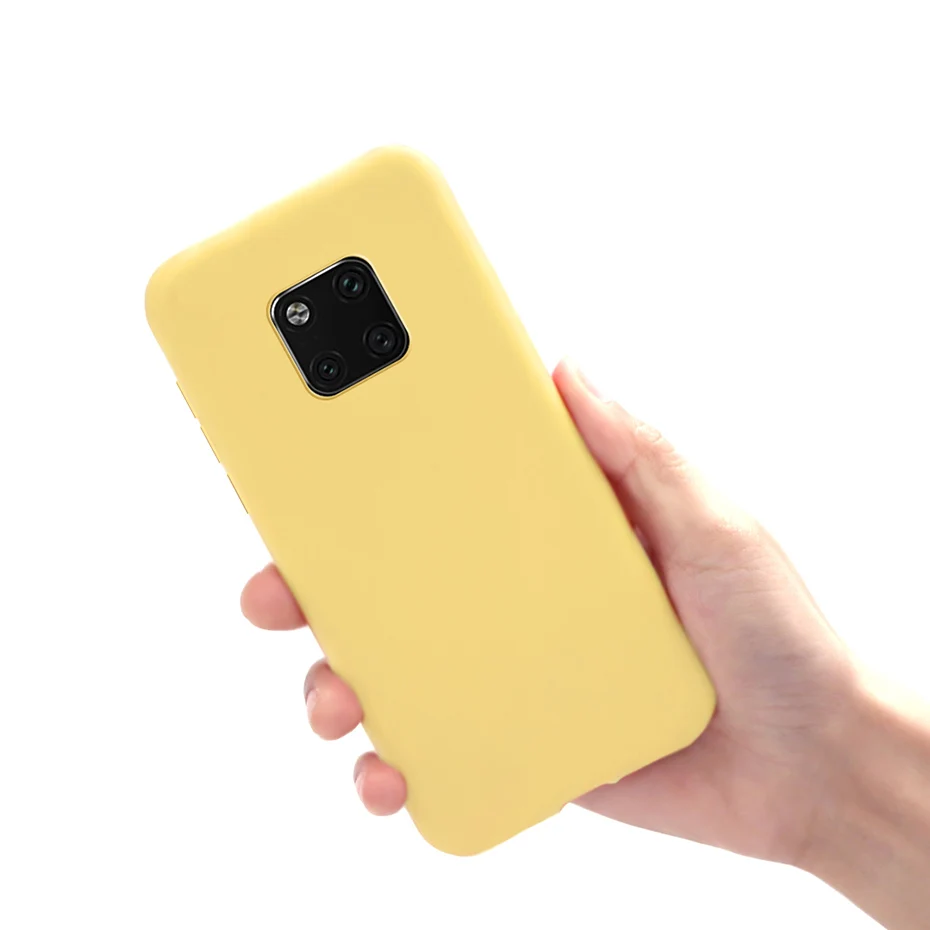 Мягкий силиконовый чехол Macarons для Huawei Y7 Y6 2019 P20 P30 Lite Pro P Smart Mate 20 30 Honor 10 8x 8c|Сумки