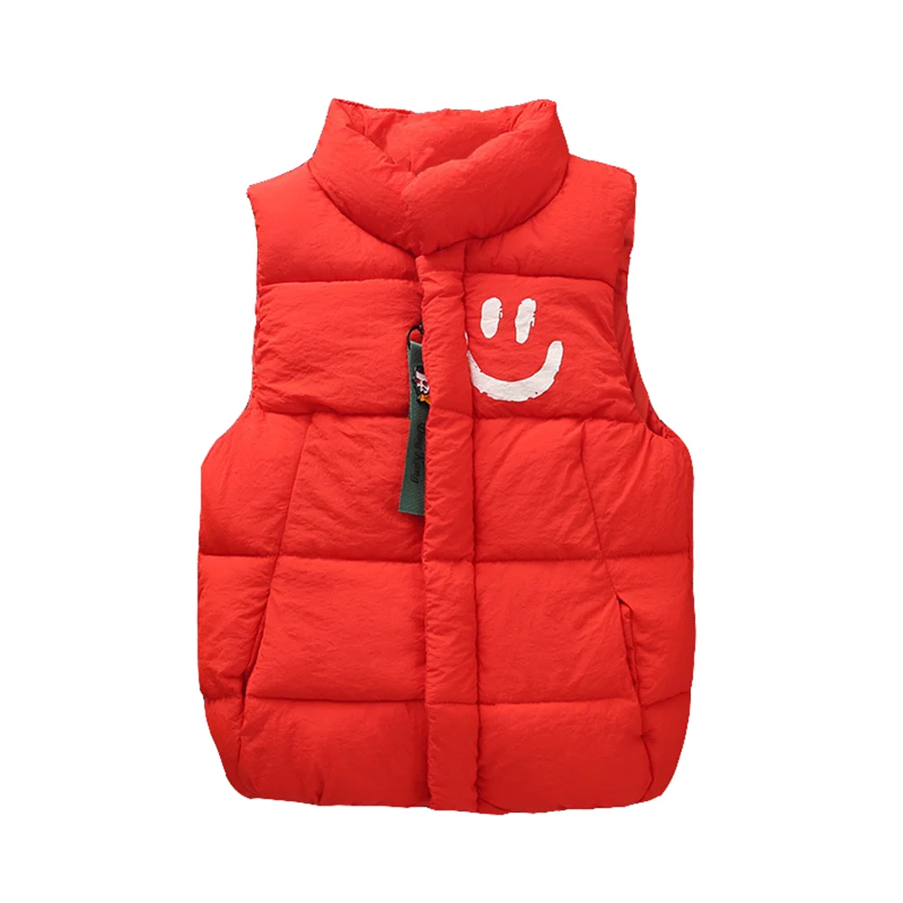 

Autumn Winter Girls Casual Vest Jacket Children Outerwear Coats Infant Boys Vest Down Vest Warm Baby Vest Cotton Vest Kids