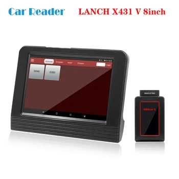 

Launch X431 V 8'' Lenovo Tablet PC obd obd 2 replace X-431 V WiFi/Bluetooth full-system diagnose multi-languages OBD OBD2