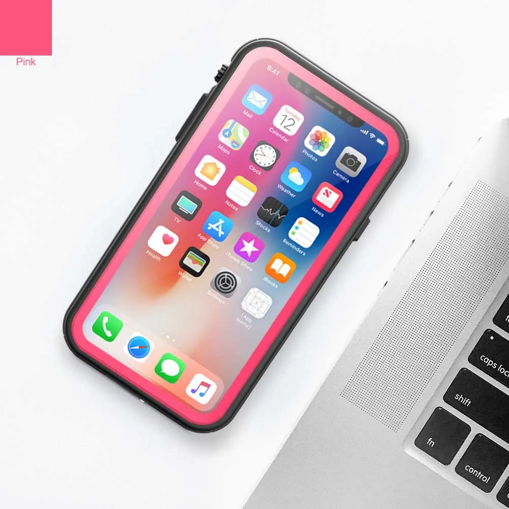 360 полная защита настоящий водонепроницаемый чехол для iPhone XS XR XS Max армированный чехол-накладка для iPhone x xs max xr Fundas case противоударный