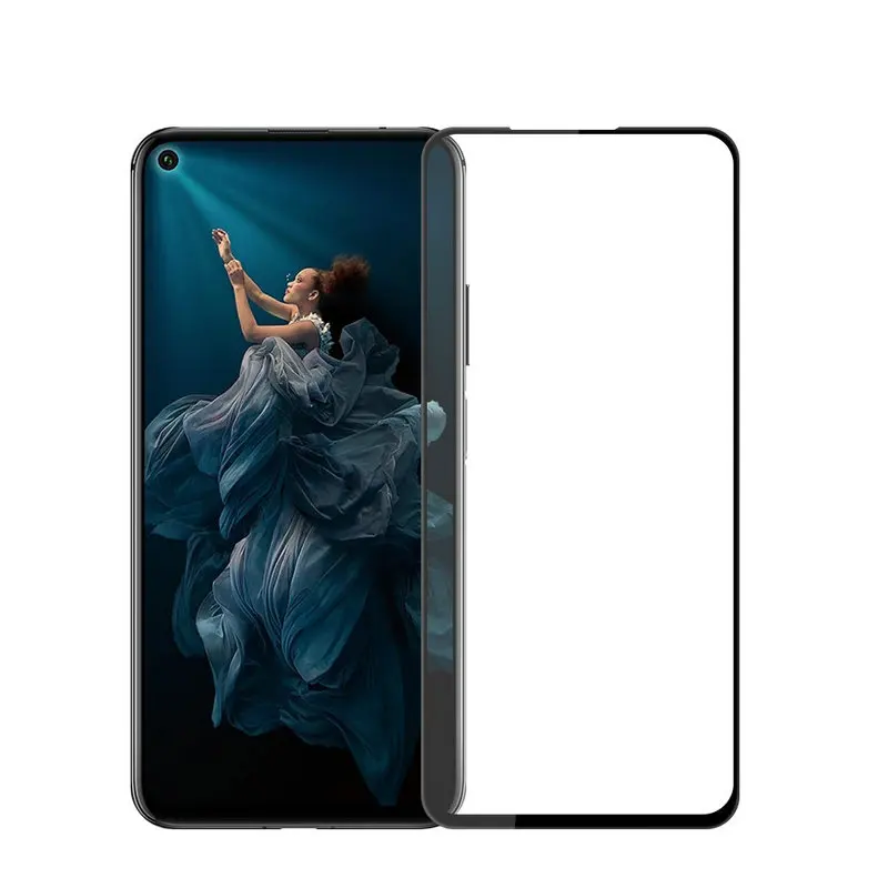 Для Huawei nova 5T полное клеевое покрытие закаленное стекло Защита для экрана Honor 20 Pro