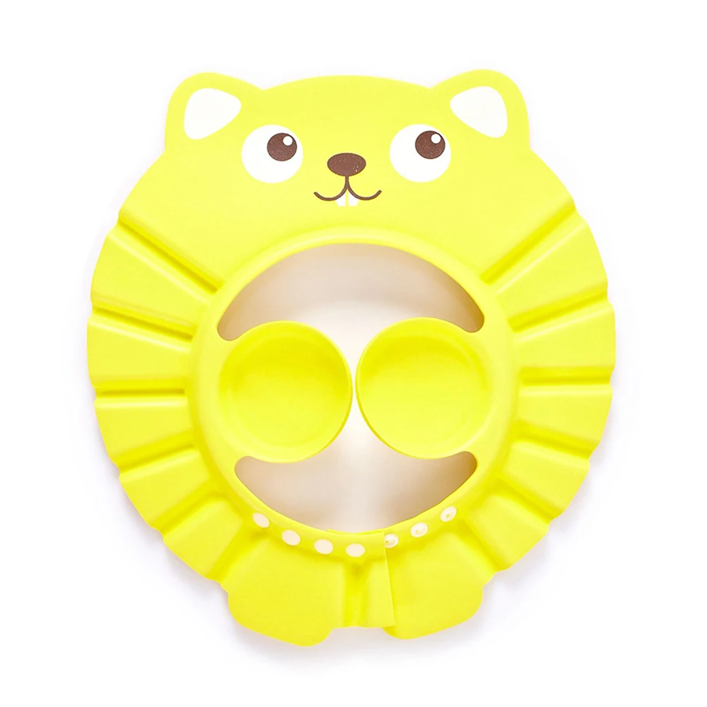 Adjustable Shampoo Cap Durable Baby Bath Visor Hat Baby Shower Protect Eye Water-proof Splashguard Hair Wash Shield for Infant - Цвет: 02