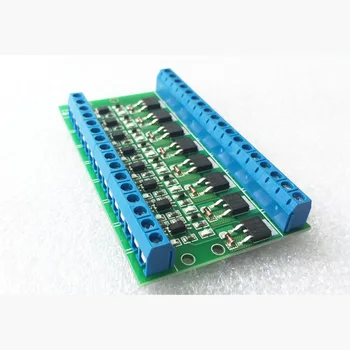 

Eight MOS / FET MODULE PLC amplification circuit board / drive module optocoupler isolation DC