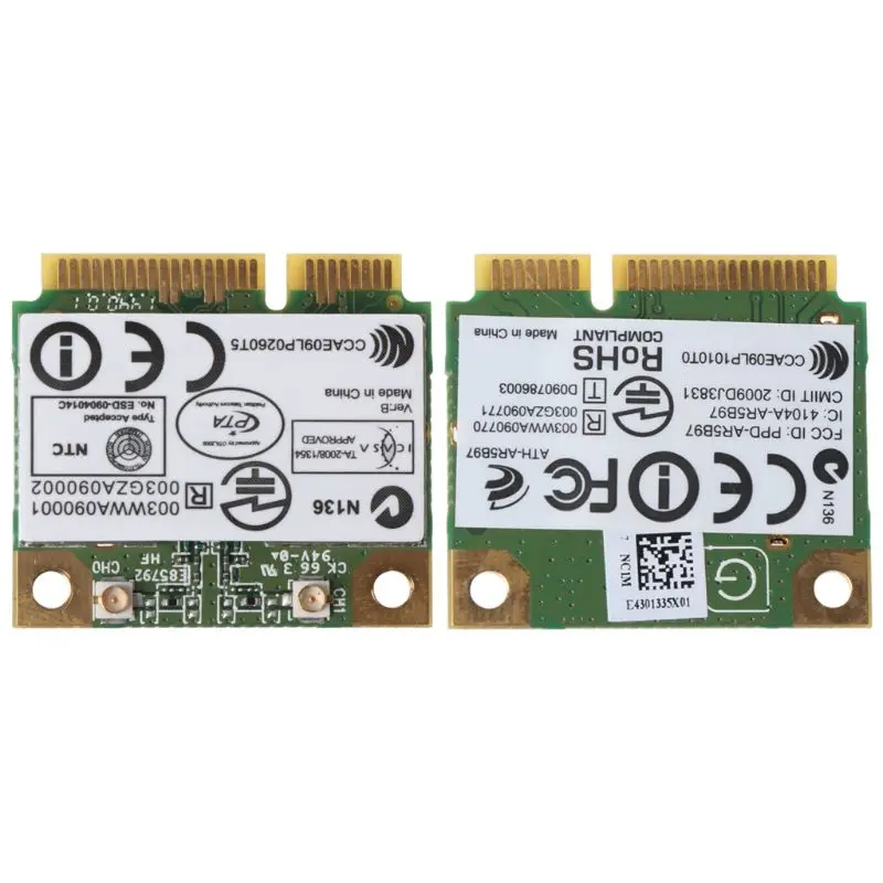 Беспроводной адаптер для Atheros AR9287 AR5B97 300 мбит/с мини половина PCI-E wi-fi карта |