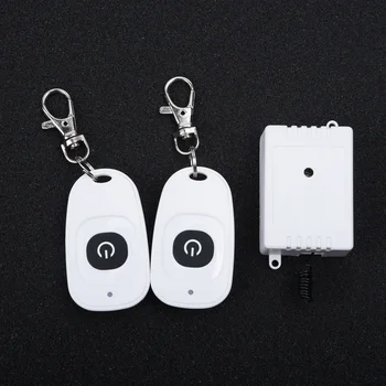 

220V Relay 1CH Wireless RF Remote Control Switch 2 Transmitter Module +Receiver