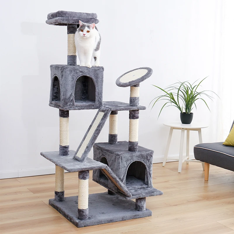 Unique Designing Sisal Cat Tree Pet Cat Window Luxury Chair Kitten Jumping Bed House For Cat Scratc