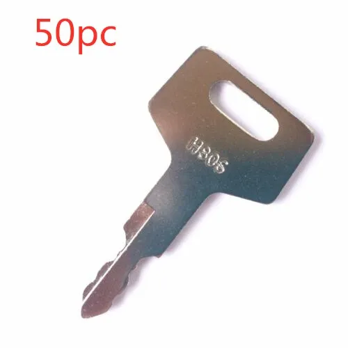 50pc key For Takeuchi H806 For New Holland,Case For Mustang,For Hitachi Excavator Key Excavator Grader Dozer