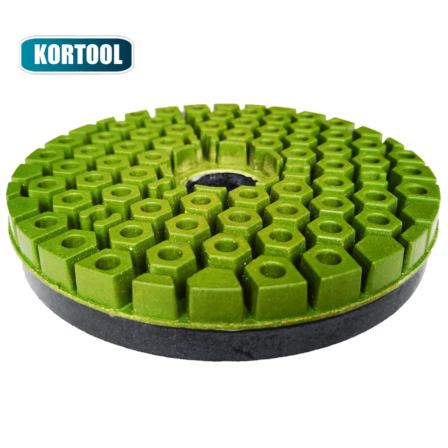 

Diamond Edge Polishing Pad Snail Lock Abrasive Disc 125/150mm Edge Grinding Wheel For Marble Granite Polishing wheel