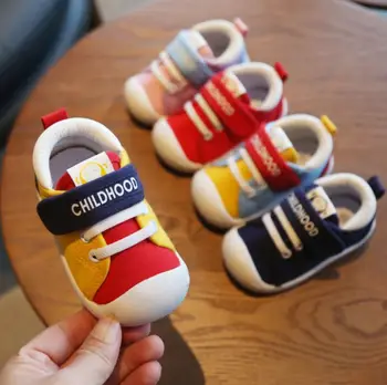 

new baby toddler shoes kids indoor shoes boy canvas shoes soft soles breathable girls shoes wholesale