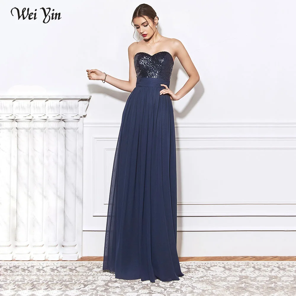 Weiyin AE0586 красное вечернее платье длинное модное сексуальное Формальное