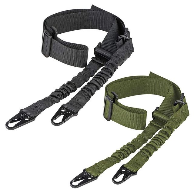 Point Sling Tactical Gun Sling Shoulder Strap Outdoor Rifle Sling Buckle Shotgun Gun Belt Hunting Gun Accessories