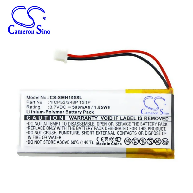 CameronSino для SENA SMH-10 Срок службы батареи 1ICP52/248P 1S1P | Электроника