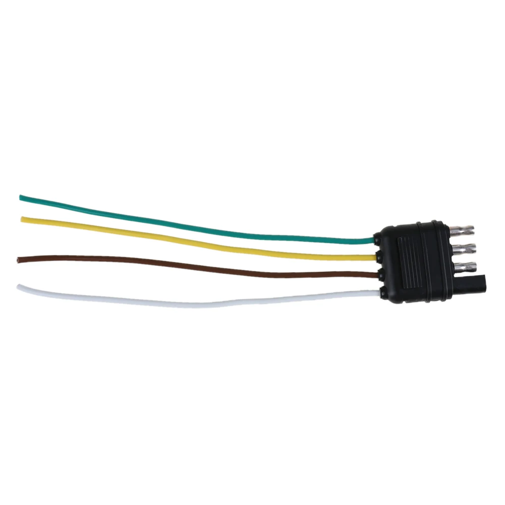 12V 4 Pin US Trailer Hitch Wiring Cable Tow Harness Power Controller Plug  American Car Modified Trailer Plug for for Trailer RV|Cables, Adapters &  Sockets| - AliExpress