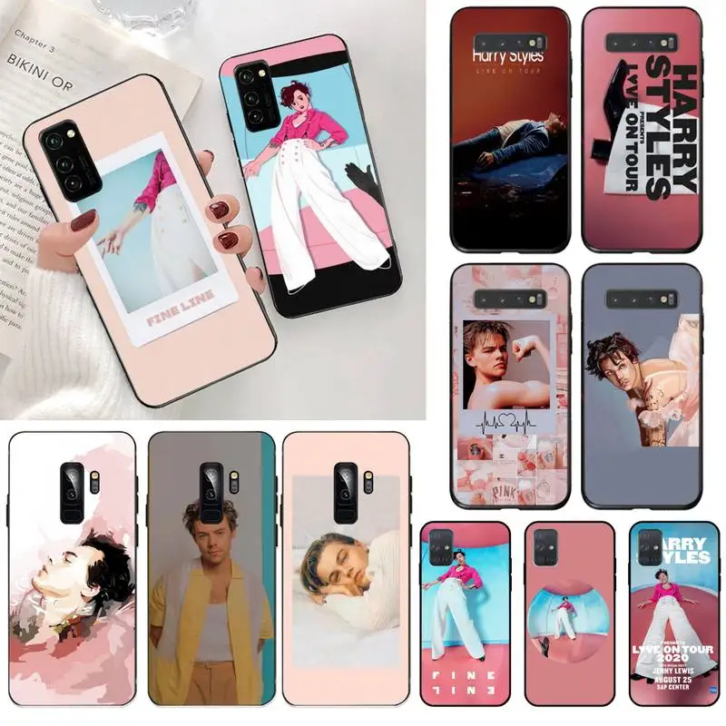 Мягкий чехол для телефона с персонализированным фото Гарри стилей Love On Tour 2020 Samsung