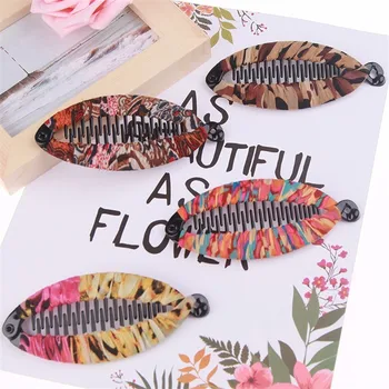 

Fish Shape Pearl Rhinestone Hair Claw Clips Hair Jewelry Banana Barrettes Hairpins Hair Accessories For Women Clips