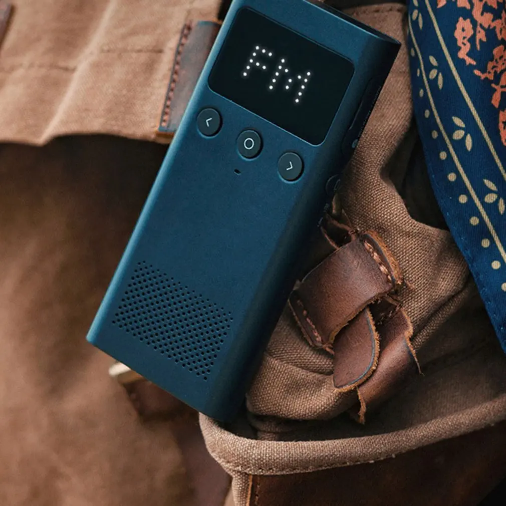 Обновленная версия Xiaomi Mijia Smart Walkie Talkie 1S с fm-радио динамиком в режиме ожидания смартфон приложение расположение поделиться быстро команда Talk