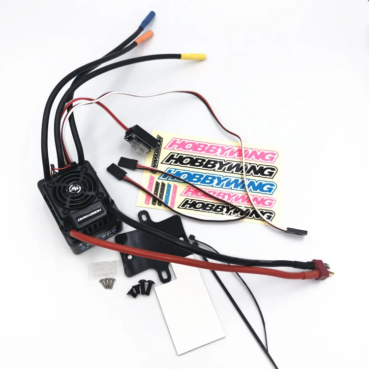 HOBBYWING EZRUN непроницаемый WP SC8 120A sin escobillas ESC T enchufe