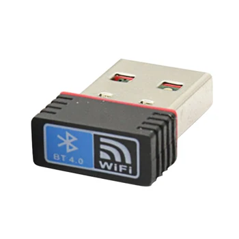 

Bluetooth 4.0 2 In 1 Receiver Wifi Adapter Portable Accessories Wireless USB Dual Mode Mini Network Card Home Dongle PC Laptop