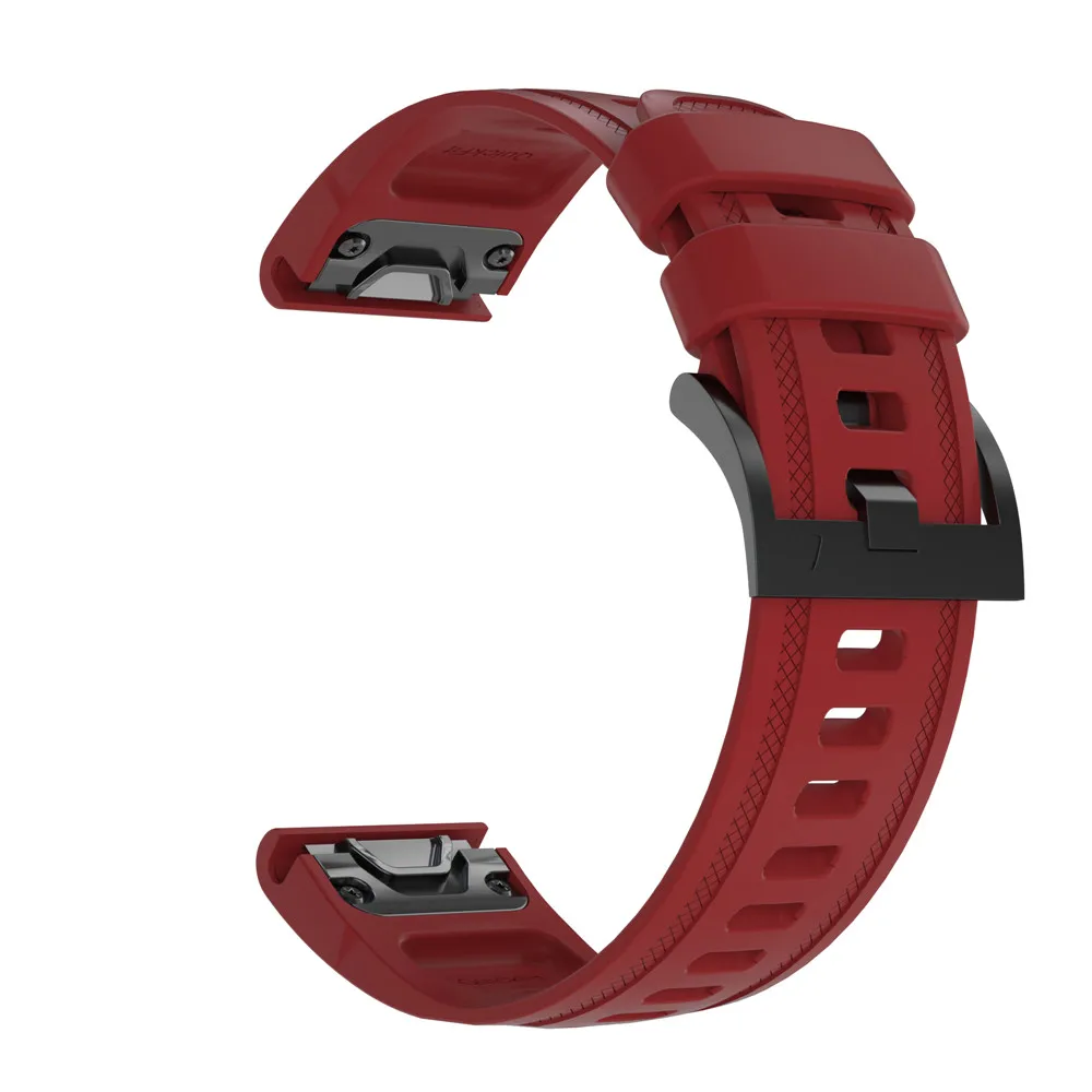 20 мм ремешок для наручных часов Garmin Fenix 6S 5S Plus gps Смарт-часы спортивный силиконовый ремешок для часов с быстроразъемными браслетами