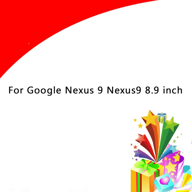 For Nexus9 2 шт 9H 2.5D Закаленное стекло протектор экрана для Google Nexus 9 Nexus9 8,9 дюймов планшет защитная пленка - Цвет: For Nexus9