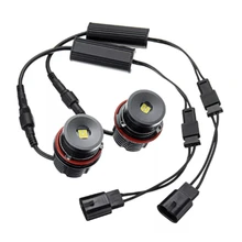 Пара 80 Вт один 40 Вт 4LED подсветка «глаза ангела» для BMW E39 E53 E60 E63