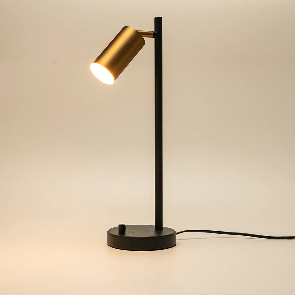 Постмодерн, латунная настольная лампа для спальни, светодиодный, для учебы, настольная лампа, регулируемый, GU10, светильник для чтения, Офисная лампа, Домашний Светильник, декор для магазинов