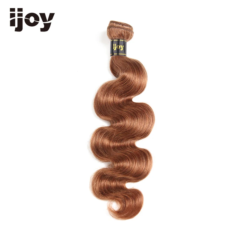 【Ijoy】омбре человеческие волосы пряди #27/30/99J/Бургундия 8 "-26" М бразильские волосы плетение пряди не Реми тела волна наращивание волос