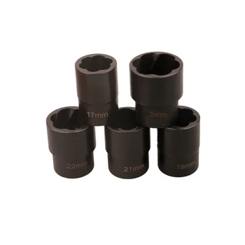 

Guide Bolt Extractor Replacement Head Bit Black Stud Nut Threading Wrench