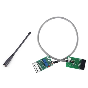 

Radio Relay Station Repeater Connector Cable TX-RX Time Delay for Motorola B2C & Walkie Talkie for BaoFeng Uv-5R Antenna SMA-Fem