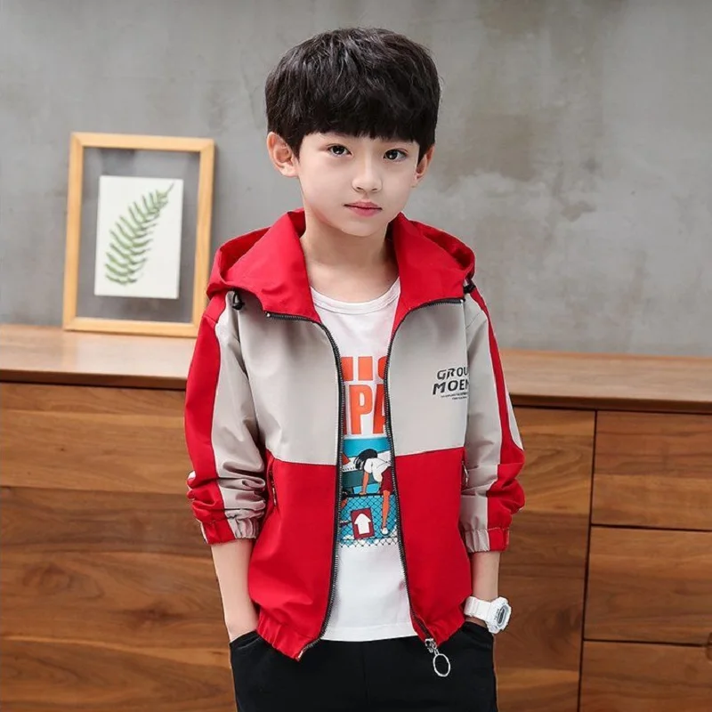 spring/autumn boy coats boy thin jackets korean style children clothing fit for height 110cm to