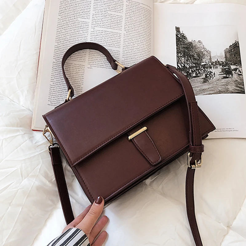 

Burminsa Korean Style Women Handbags Female Briefcase Unique Crocodile Print Ladies Shoulder Messenger Bags 2019 Red Black Khaki