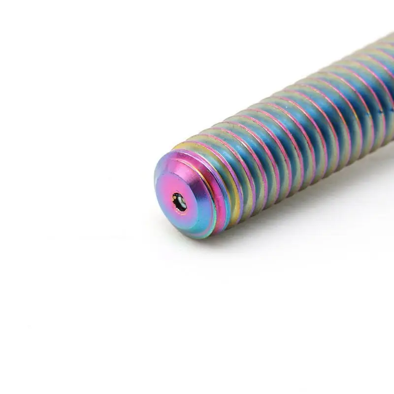 M6X30mm титановые болты для MTB велосипедная Колонка гарнитура стволовая Крышка Болт велосипедный Винт Радуга