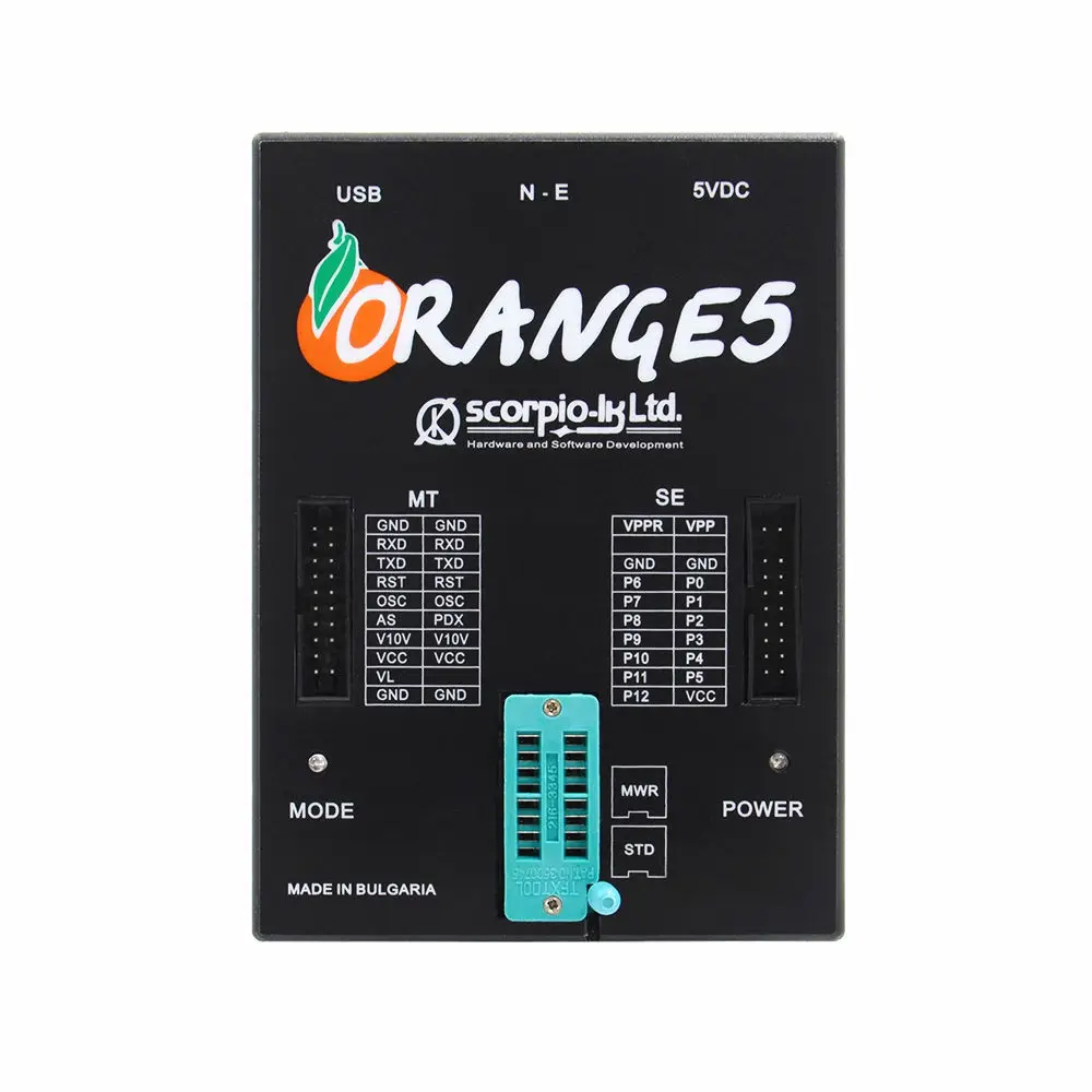 Лучшее качество Orange5 полный адаптер ECU Программатор V1.34 английский/русский Languga оранжевый 5 полная функция аппаратные средства - Цвет: Main Unit