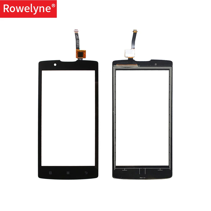 Сенсорный экран для lenovo A2010 2010, сенсорный экран, стекло, дигитайзер, сенсорная панель, белый, черный, запасные части для мобильного телефона, лента 3 м