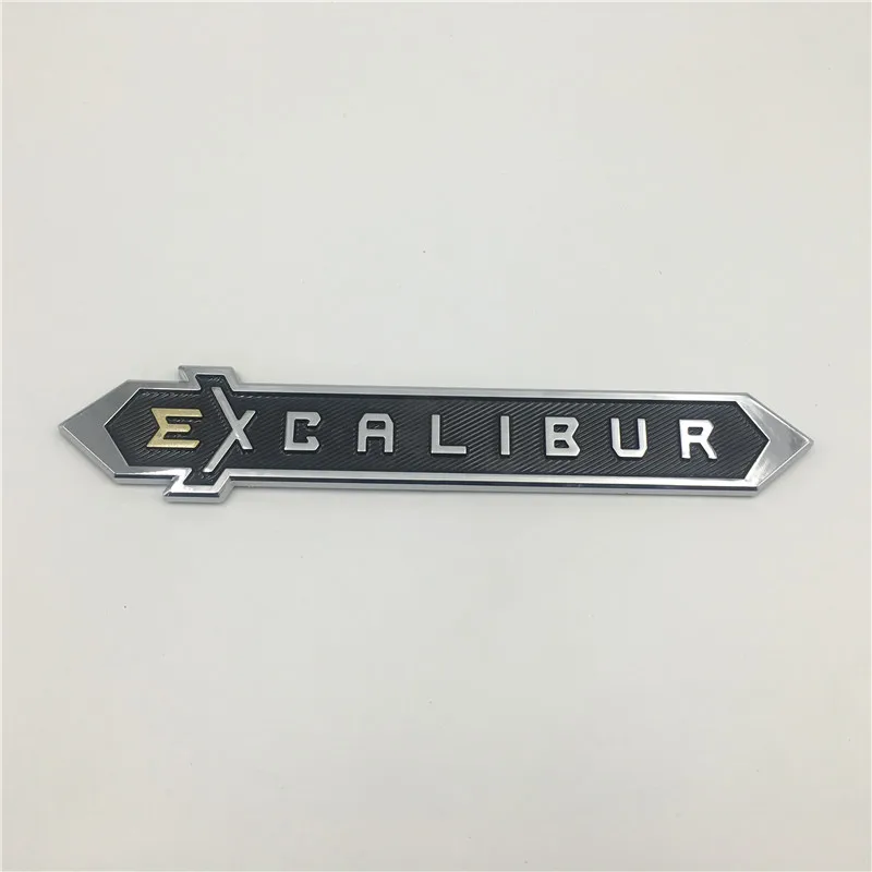 Автомобильный Стайлинг для Toyota Land Cruiser EXCALIBUR Эмблема для багажника загрузки Логотип боковое крыло знак символ