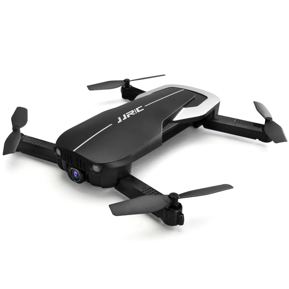 JJRC H71 RC беспилотные вертолеты gps RTF wifi 4K hp камера оптического позиционирования потока складной RC Квадрокоптеры авто-слежения детские игрушки - Цвет: Черный