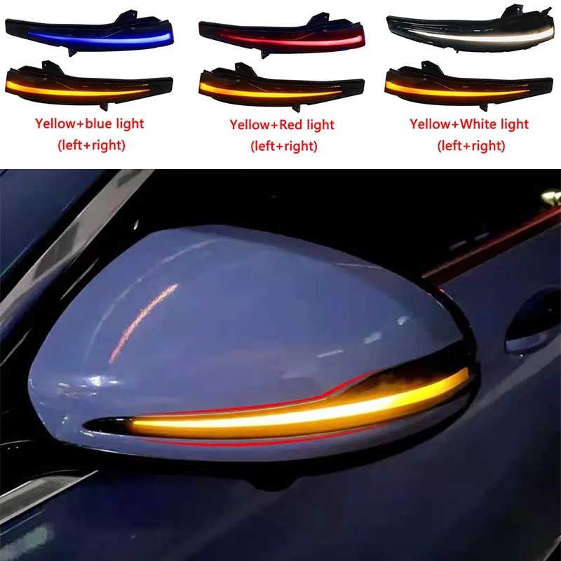 ديناميكية الوامض بدوره إشارة Led لمرسيدس W205 W213 W222 ل Amg متتابعة الجانب الجناح مرآة الرؤية ديناميكية الوامض بدوره إشارة Led لمرسيدس W205 W213 W222 ل Amg متتابعة الجانب الجناح مرآة الرؤية
