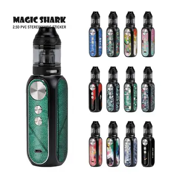 

Magic Shark Just Quit It V-Vendetta Leaf Skull Painting Vape Sticker Pod Case Cover Wrap Skin Film for OBS Cube No Fade