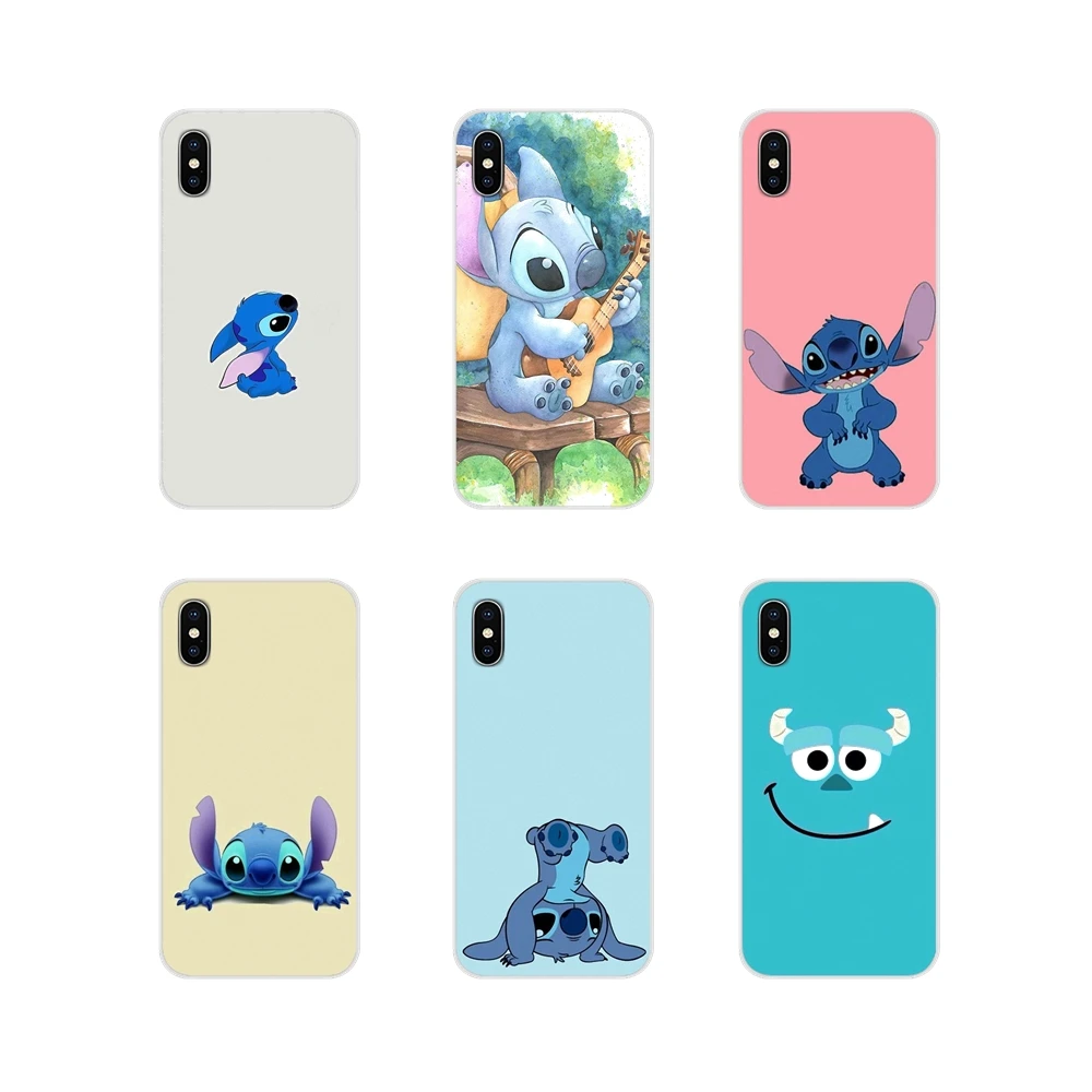 "Лило и Стич" Ohana для Apple IPhone X XR XS 11Pro MAX 4S 5s 5C SE 6S 7 8 Plus ipod touch 5 6 Аксессуары чехлы для телефонов
