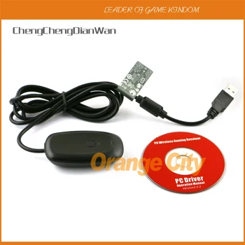 

10pcs black Gaming Receiver Gaming USB Receiver Adapter For Xbox360 Controller PC Wireles with blister package