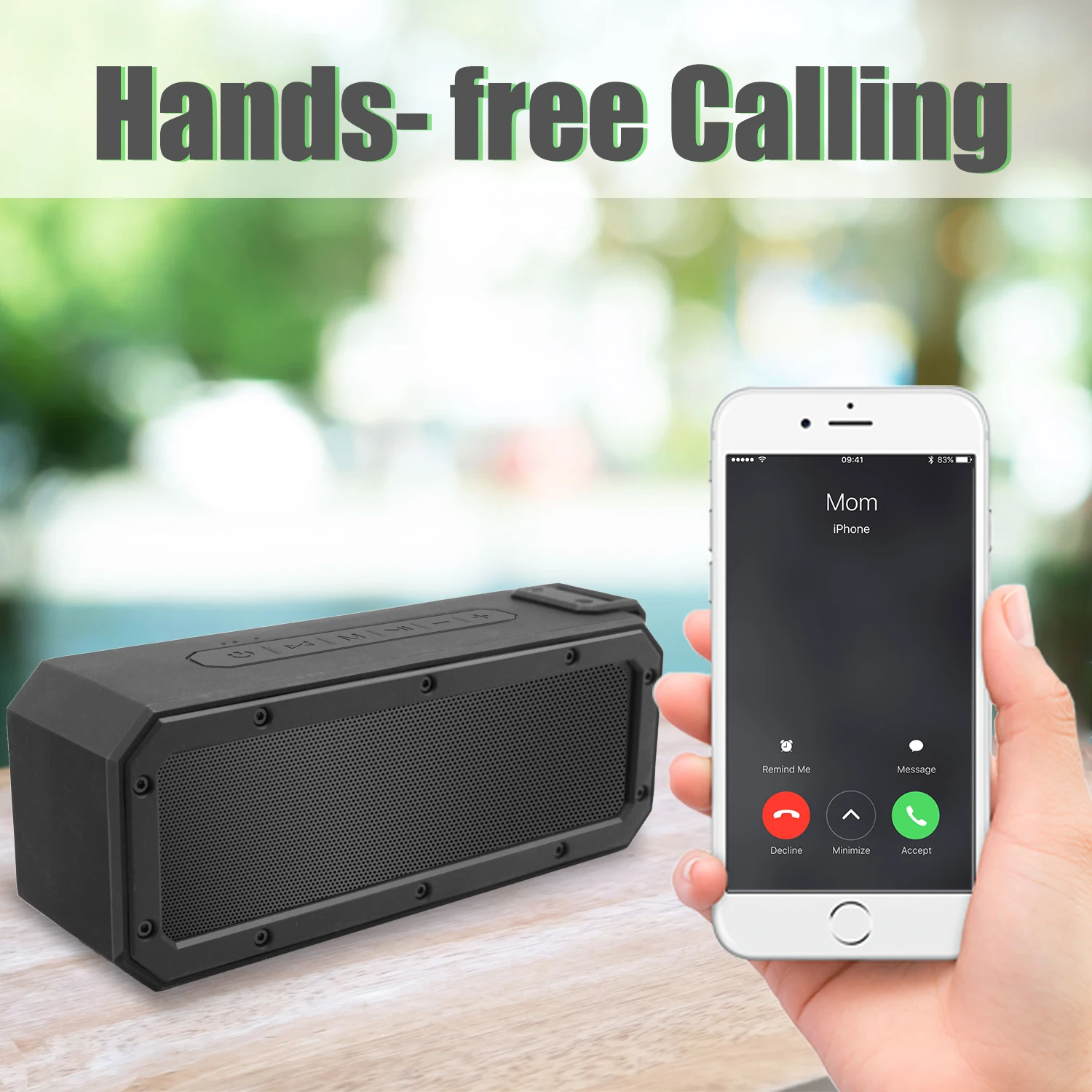 XDOBO 40 Вт Bluetooth колонки сабвуфер с глубокими басами TWS BT4.2 тип-c 6600 мАч IPX7 водонепроницаемый
