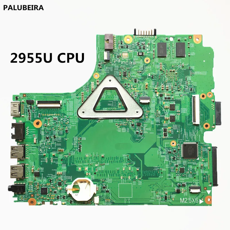 PALUBEIRA для Dell Inspiron 3437 5437 Материнская плата ноутбука CN-0Y5JJK 0Y5JJK Y5JJK 12314-1 Материнская плата 2955U cpu